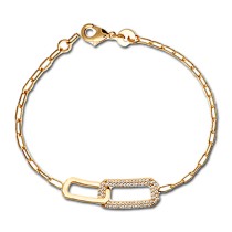 Balia Armband plain Zirkonia Karabinerverschluss Balia Armbänder JBEA004V