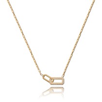Balia Halskette plain Zirkonia Karabinerverschluss Balia Halsketten JBEK105V