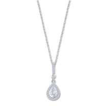 LOTUS Silver Halskette Zirkoniastein Silber Zirkonia Pure Essential JLP1592-1-1