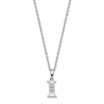 LOTUS Silver Halskette Buchstabe I 925 Silber Lotus Silver Trendy JLP3054-1-I