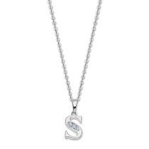 LOTUS Silver Halskette Buchstabe S 925 Silber Lotus Silver Trendy JLP3054-1-S