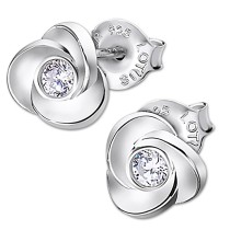 LOTUS Silver Ohrstecker Blume 925 Silber Lotus Silver Pure Essential JLP3059-4-1