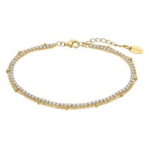 LOTUS Silver Armband Zirkoniasteine gold 925 Silber Pure Essential JLP3181-2-2