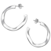 LOTUS Silver Creolen Kreis 925 Silber Lotus Silver Trendy JLP3187-4-1