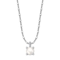 LOTUS Silver Halskette Zuchtperle 925 Silber Lotus Silver IT Girl JLP3409-1-1