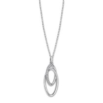 LOTUS Silver Halskette Oval 925 Silber Lotus Silver IT Girl JLP3489-1-1