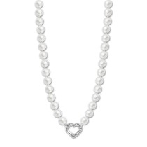 LOTUS Silver Halskette Herz 925 Silber Lotus Silver Pearls JLP3535-1-1