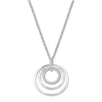 LOTUS Silver Halskette Kreis 925 Silber Lotus Silver Trendy JLP3584-1-1