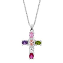 LOTUS Silver Halskette Kreuz 925 Silber Lotus Silver Charming Lady JLP3710-1-1