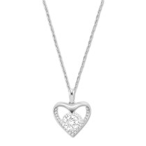 LOTUS Silver Halskette Zirkoniastein 925 Silber Lotus Silver Trendy JLP3752-1-1