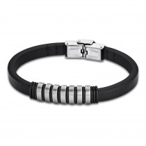 LOTUS Style Armband Damen Herren LS1827-2/1 Leder schwarz JLS1827-2-1