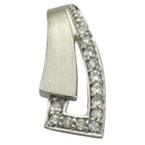 KISMA Schmuck Anhänger für Ketten weiß Sterling Silber 925 KIH0106-003