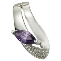 KISMA Schmuck Anhänger für Ketten lila Sterling Silber 925 KIH0110-019