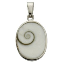 KISMA Schmuck Anhänger Shivas Eye weiß Sterling Silber 925 KIH0113-003