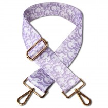 Florence Damen Boho-Gurt Canvas violett weiß OGP012YV
