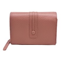 Florence Damen-Portemonnaie rosa antik Echtleder Geldbörse OPF106A3