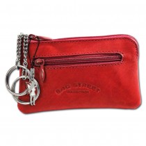 Bag Street Schlüsseltasche rot Echtleder, glattes Leder Schlüsseletui OPJ900R