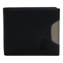 DrachenLeder schwarz Echtleder Portemonnaie Brieftasche Herren OPO002S1