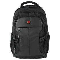 Travel N Meet Freizeitrucksack, Rucksack gepolstert schwarz Herren ORD4211S