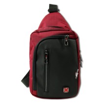 Travel N Meet Umhängetasche Sling Bag rot schwarz Herren ORD4227R