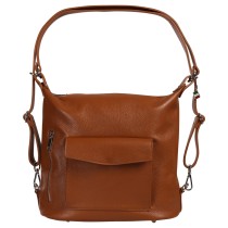 Florence Rucksack Damen Echtleder Tasche/Rucksack braun ORF103C4