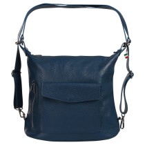 Florence Rucksack Damen Echtleder Tasche/Rucksack petrolblau ORF103T6