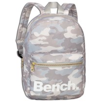 Bench kleiner Cityrucksack Nylon hellgrau Sportrucksack Damen Daypack ORI304J