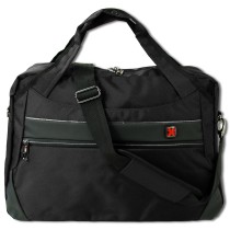 Travel N Meet Reisetasche, Sporttasche Spinnstoff schwarz Weekender OTD4211S