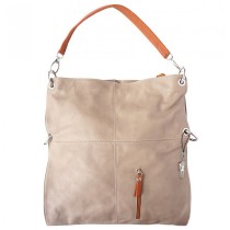 Florence Hobo Bag Umhängetasche braun echtes Leder Damen Schultertasche OTF102C