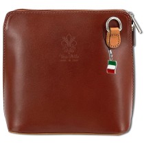 Florence Mini Damen Handtasche echtes Leder braun OTF109N