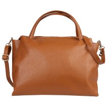 Florence Damen Handtasche Leder Tasche tan hellbraun OTF184C5