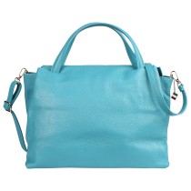 Florence Damen Handtasche Leder Tasche türkis OTF184T4