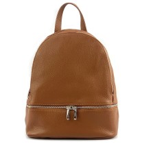 Florence Rucksack Damen Echtleder Cityrucksack tan OTF612C