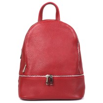 Florence Rucksack Damen Echtleder Cityrucksack rot OTF612R