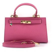Florence Damen Handtasche Echtleder fuchsia OTF812P