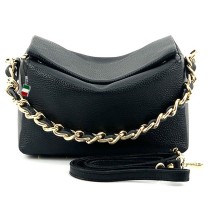 Florence Citytasche Echtleder Damen schwarz OTF818S
