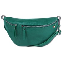 Florence Echtleder Gürteltasche extra groß Damen hellgrün Bauchtasche Jugend OTF820L