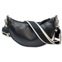 Florence Umhängetasche Citytasche Echtleder Damen schwarz OTF823S