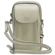 Florence Damen Mini-Handtasche echtes Leder Tasche beige OTF827I
