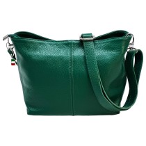 Florence Echtleder Tasche Damen grün OTF829G