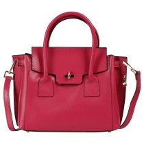Florence Damen Handtasche Leder Tasche fuchsia OTF848P4