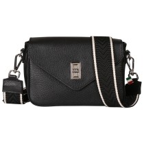 Florence Damen Umhängetasche Leder Tasche schwarz OTF851S1