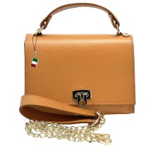 Florence Damen Handtasche Echtleder tan hellbraun OTF854C4