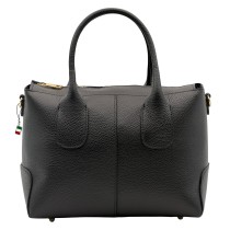 Florence Damen Handtasche Echtleder schwarz OTF864S1