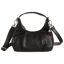 Florence Damen Handtasche Leder Tasche schwarz OTF874S1
