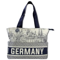 Robin Ruth Baumwolle Polyester navy beige OTG3007M