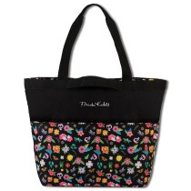 Frida Kahlo Damen Shopper Polyester Tasche schwarz OTI801S