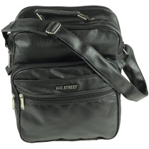 Kunstleder schwarz Flugbegleiter Arbeitstasche Bag Street OTJ131S