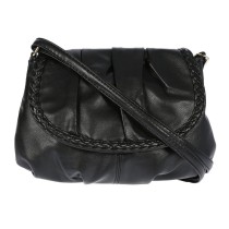, Abendtasche Kunstleder schwarz Handtasche Bag Street OTJ132S