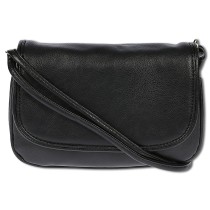 Abendtasche Kunstleder schwarz Damenhandtasche Bag Street OTJ140S